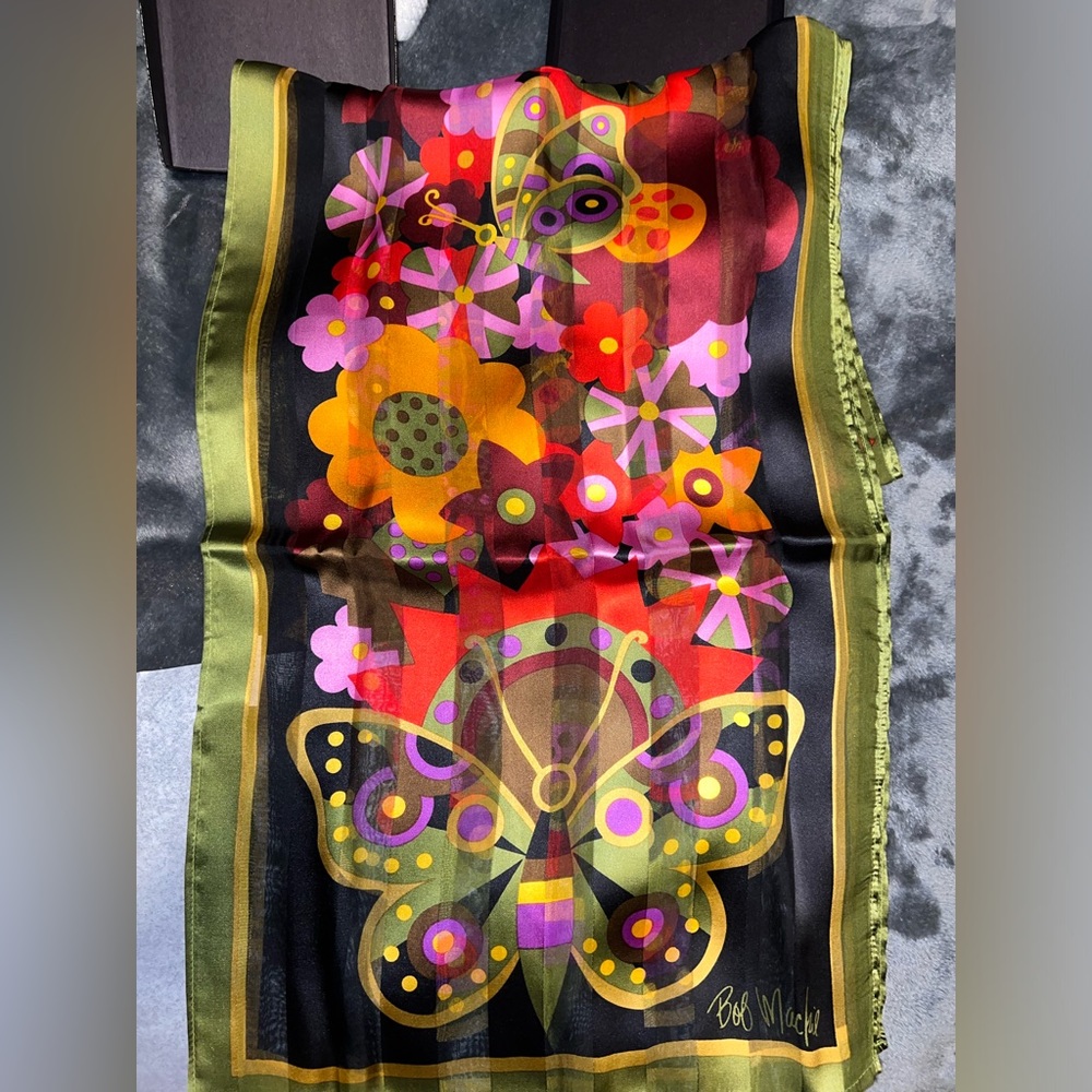Bob Mackie Silk Scarf